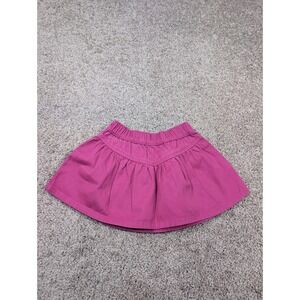 Roots Threads Pink Elastic Waist Skirt Toddler Girls 18M